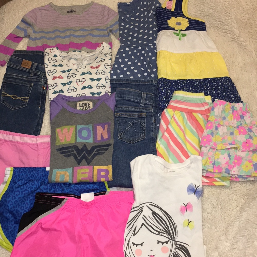 Large 13 piece size 6 girls clothing lot